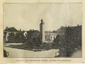 Z cyklu „Brześć przed II wojną światową” – pomnik, którego już nie ma.