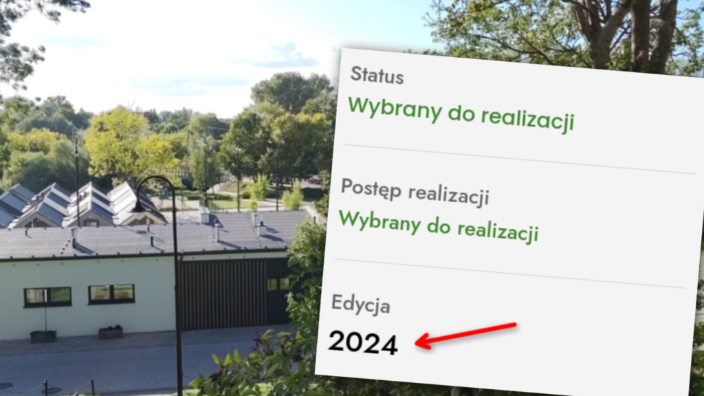 Budżet Obywatelski Brześcia Kujawskiego, projekty w realizacji od 2024 roku